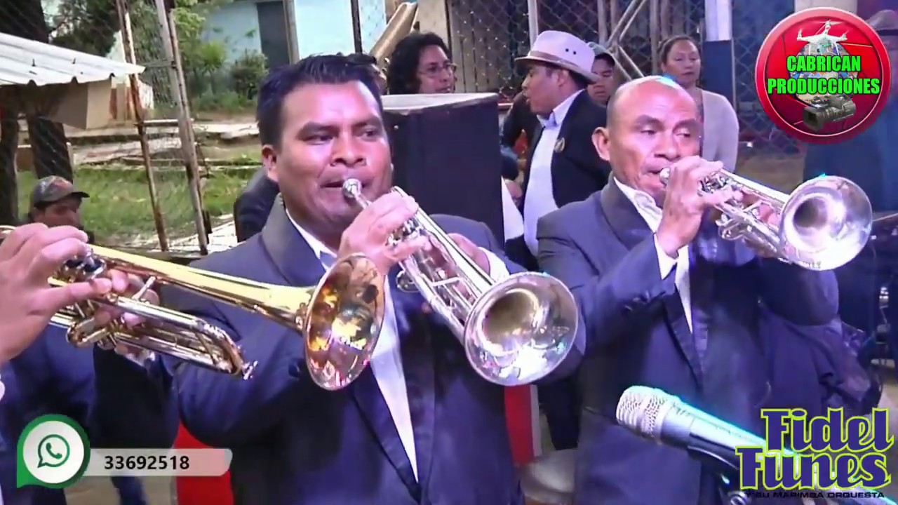 Fidel Funes y su Marimba Orquesta Mix Marcala (cumbia) 2019 YouTube