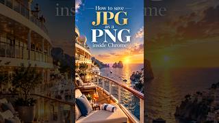 How to save a JPG as a PNG inside Chrome - Pixtuck