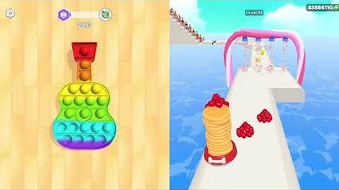 Pancake Run Vs Pop Us Pro Level Walkthrough Gameplay iOS,Android Update Alltrailers