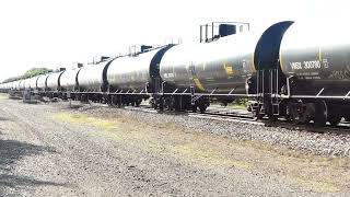 Union Pacific tanker east GE 6651 lead 1 DPU