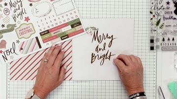 Heidi Swapp Teaches How To Create a Handmade Holiday Memory Album | Scrapbook.com