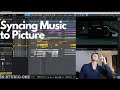 How to sync and compose to picture   studio one 5 tutorial