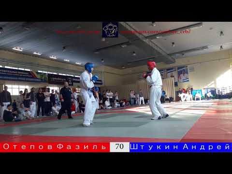 Кубок Москвы по Рукопашному Бою 2018 г. Отепов Фазиль-Штукин Андрей 70 кг.
