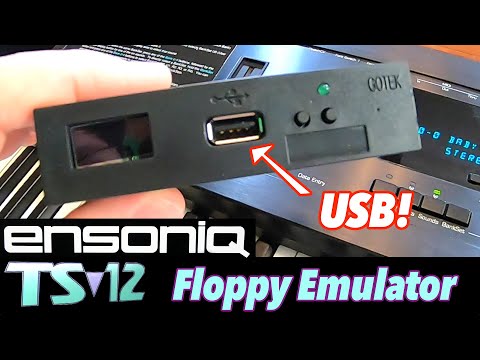 HxC USB Floppy Emulator - Ensoniq TS-12 Install - TS-10