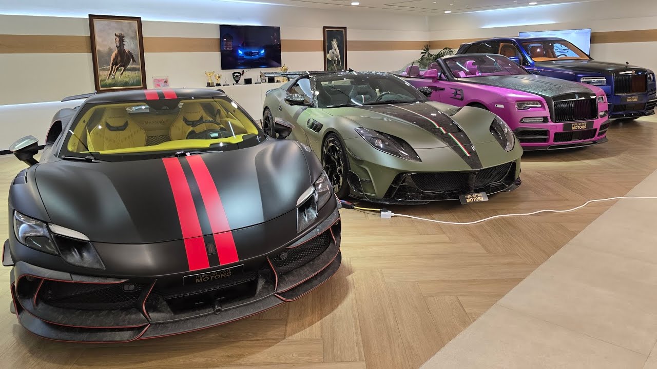 VIP MOTORS DUBAI AND PUPIL OF FATE MULTI-MILLIONAIRE CAR SHOWROOM - YouTube