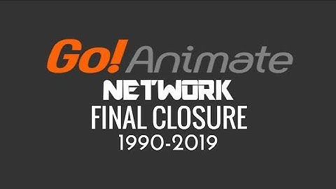GoAnimate Network Final Closure (1990-2019)