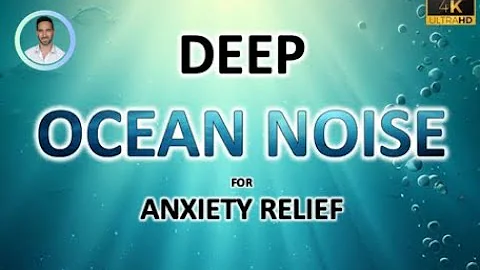 Underwater Sounds for Anxiety Relief | 12 Hours Deep Sleep | Relaxing Ocean Noise and Ambiance