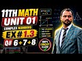 11th Class Math 2026|Unit#01|COMPLEX NUMBERS|EX#1.3|Q#6+7+8|Complete|Lec#8|1st Year Math|Prof.Ejaz|