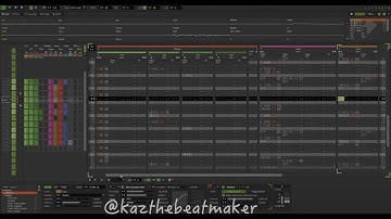 Renoise Boom bap beat Cmaj 90bpm