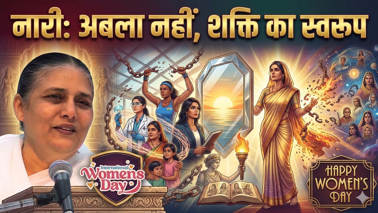 नारी: अबला नहीं, शक्ति का स्वरूप | Women's Day Special | BK Usha Didi