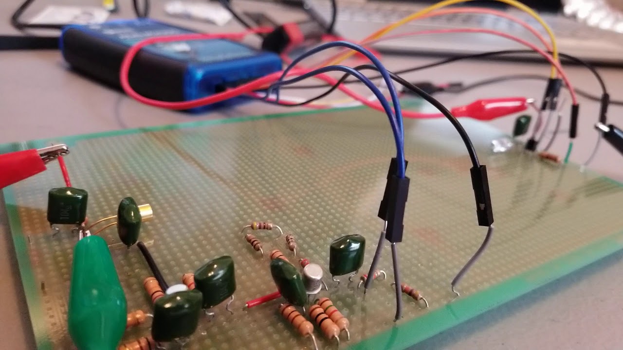 Hardware Frequency Response of LiFi System
