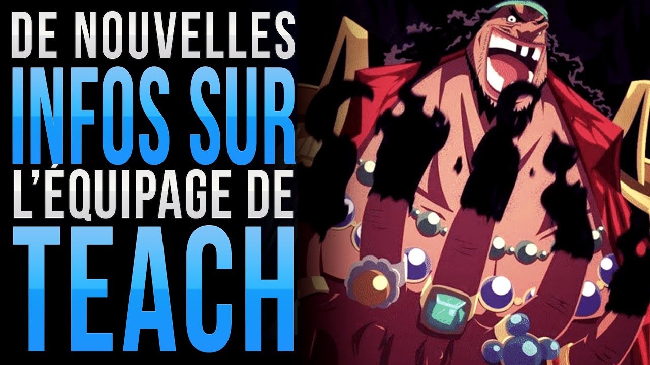 Oda Revele Tout Sur Barbe Noire Et Son Equipage Vivre Card 1 Youtube