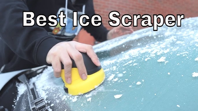  Fiskars Auto Ice Scraper, Usable on Both Sides, Length