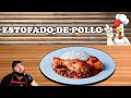 Estofado de pollo al estilo aji causa 