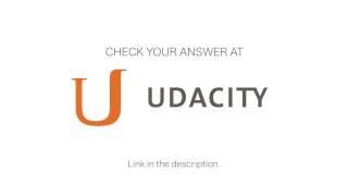 Udacity Interactive Quizzes