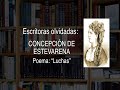 Escritoras olvidadas: Concepción de Estevarena