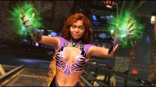 Injustice 2 - Starfire Combo Video(No Gear)