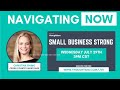 "Navigating Now" Virtual Roundtable Series - EP015: "Rethink Small Business" with Christina Ewing