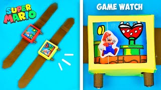 Игровые Часы из бумаги - Супер Марио Как сделать Super Mario игру? Diy поделки из бумаги