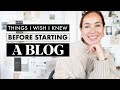 What I Wish I Knew Before Starting a Blog + What I've Learned | By Sophia Lee Blogging