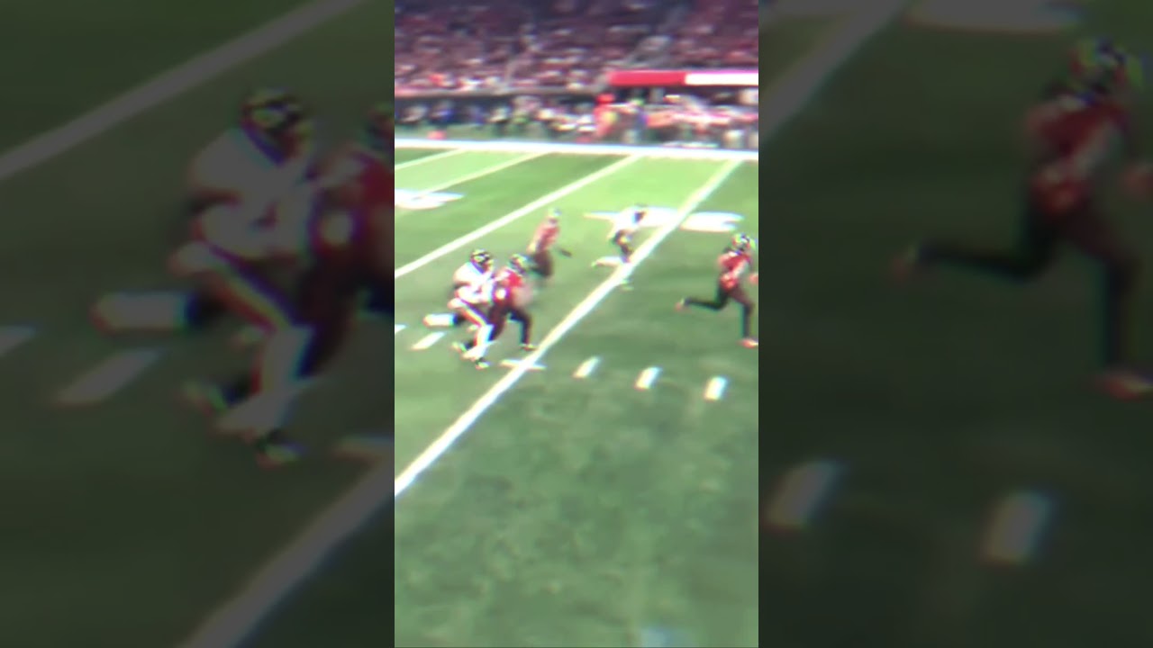 Cordelle Patterson record breaking kick return. 