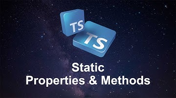 Static Members in TypeScript | Static Properties | Static Methods