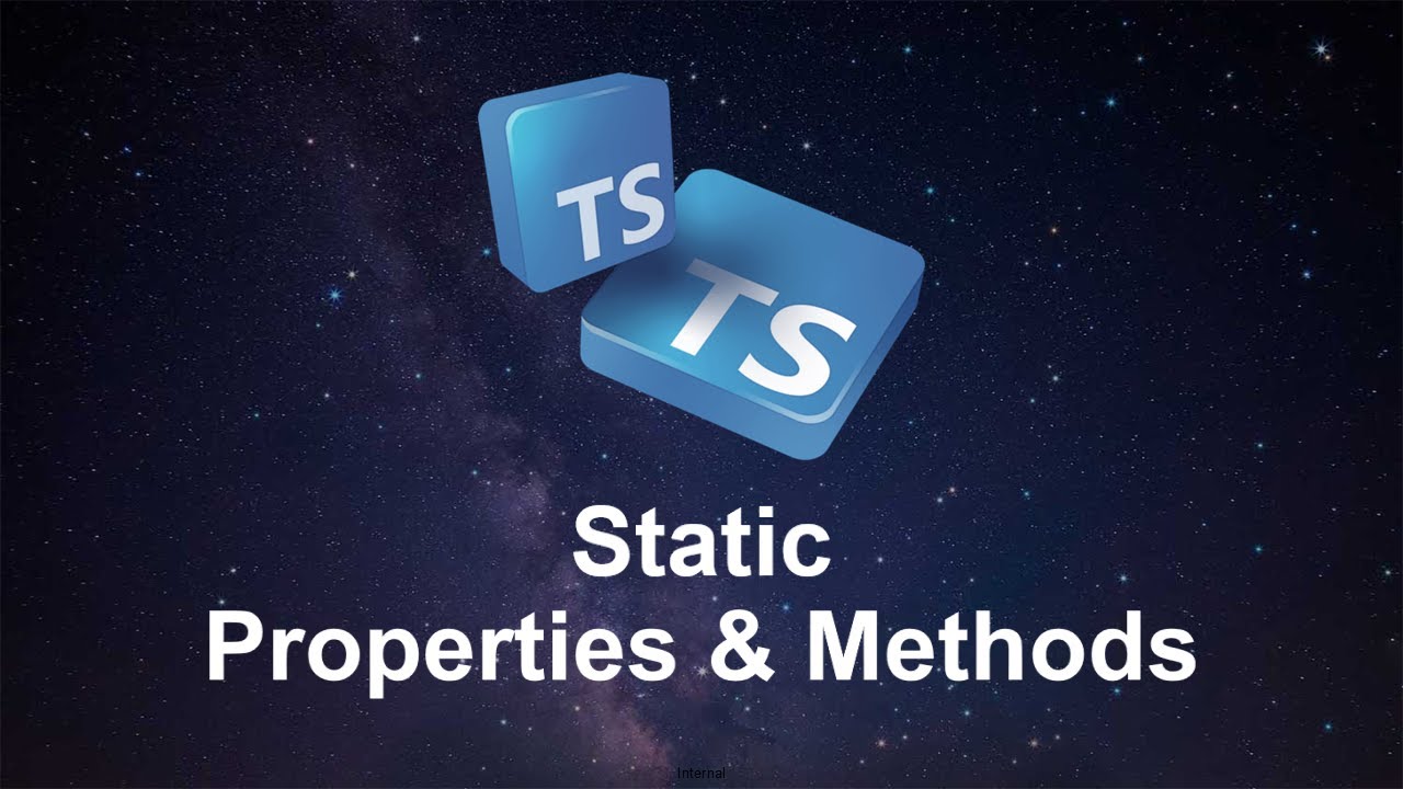 Static Members in TypeScript | Static Properties | Static Methods - YouTube