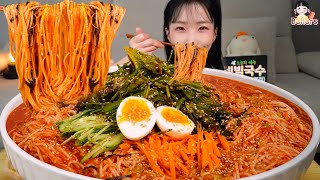 он вес лапши 5,5 кг корейские Spicy Noodles, Makgeolli, Egg Dumpling Mukbang ASMR