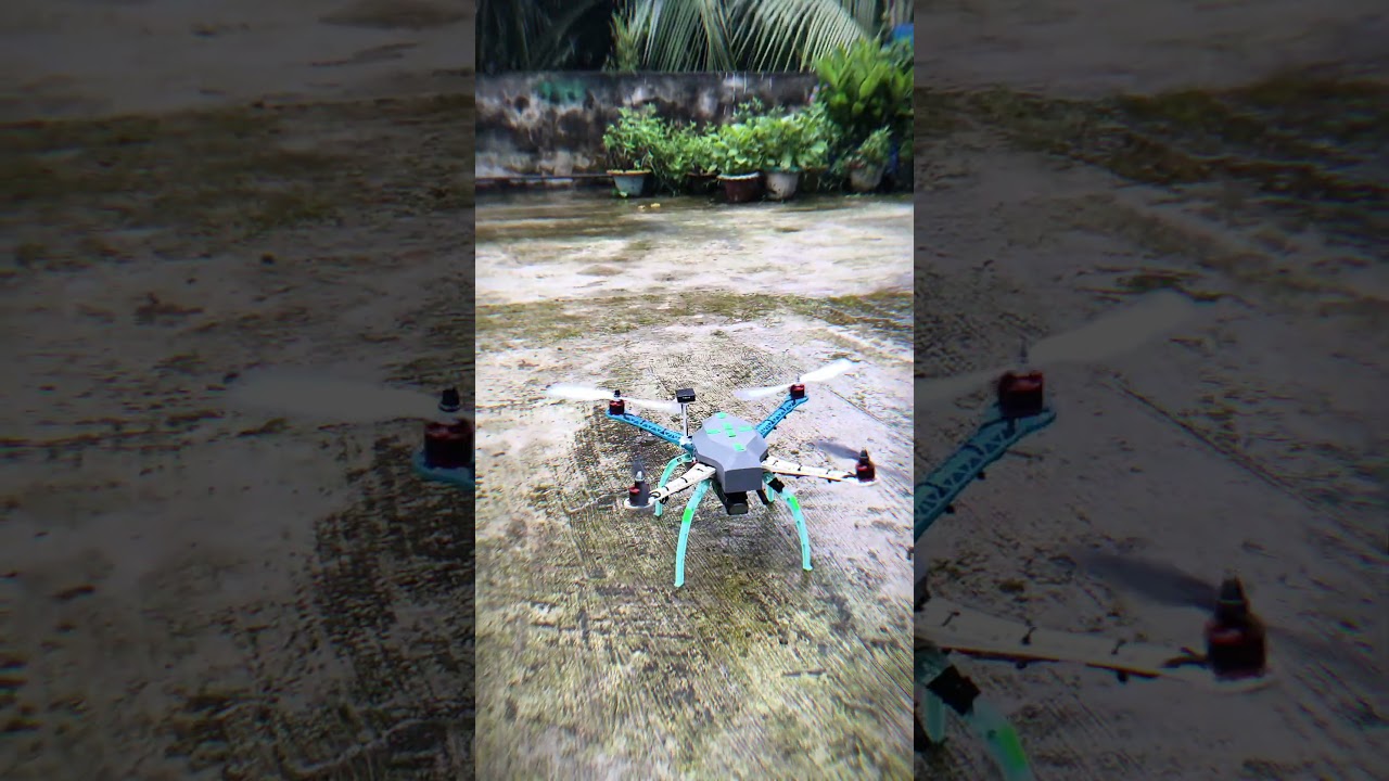 First Drone, First Fly- DIY Crossflight Drone!👌✌