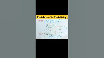 Difference between Resistance and Resistivity #shorts #viralvideo #class10 #physics