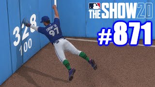 DIVING HEAD FIRST INTO A WALL FOR NO REASON! | MLB The Show 20 | Road to the Show #871