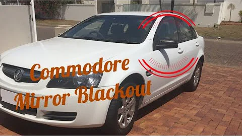 VE/VF Commodore Mirror Cap Swap-How To