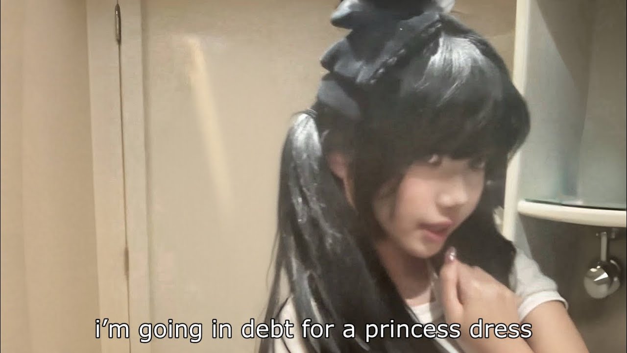 i’m going into debt for a princess dress