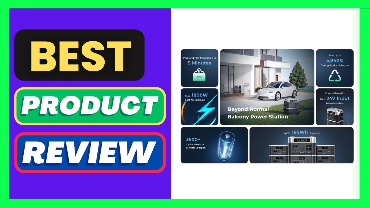 Oukitel Bp2000 Portable Power Station 2048Wh/640000Mah Lifepo4