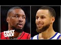 Damian Lillard or Steph Curry: Who would you want in the playoffs? First Take debates