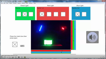 Max Msp colour tracking