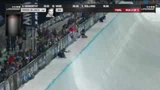 Aaron Blunck wins Freeski Halfpipe Finals X Games Aspen 2017