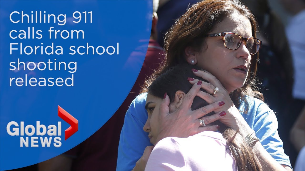 Chilling 911 calls from Florida school shooting released - YouTube