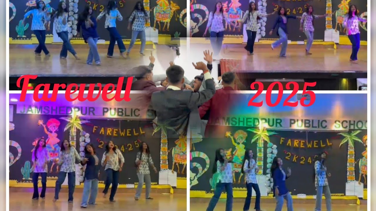 Farewell Dance performance 2025 #mashup #farewell2025 - YouTube