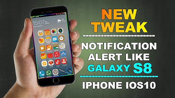 A New Animated Jailbreak Tweak || Brings Galaxy S8-inspired Notification Animations To The iPhone |