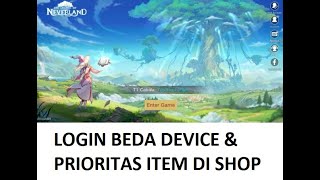 CARA login gonta ganti device & PRIORITAS item shop yg wajib dibeli !! (Legend of Neverland) screenshot 5