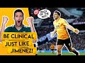 BECOME A DEADLY FINISHER LIKE RAUL JIMENEZ | Skills and drills to improve your goalscoring