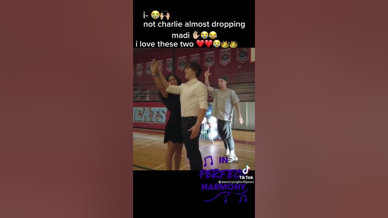 charlie Gillespie almost drops mads