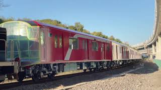 2021/12/5  D55 19牽引  東京メトロ2000系 丸ノ内線  甲種輸送