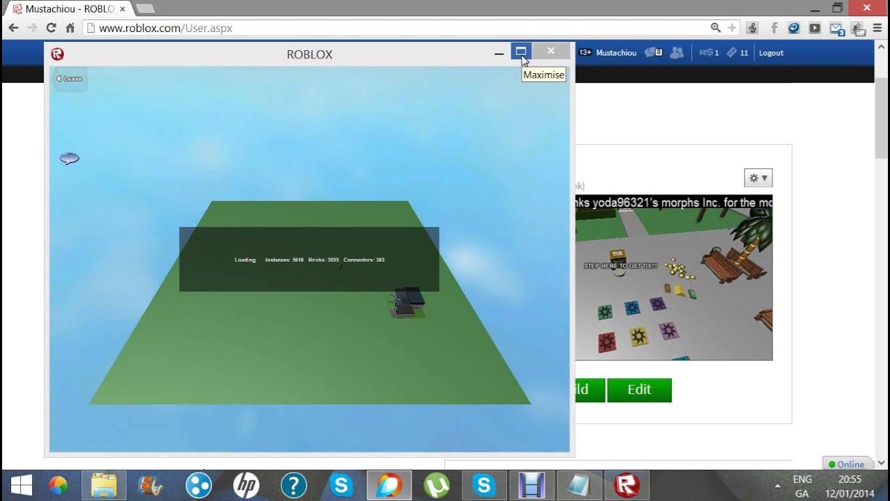 Roblox tix hack!! (still working 2014)