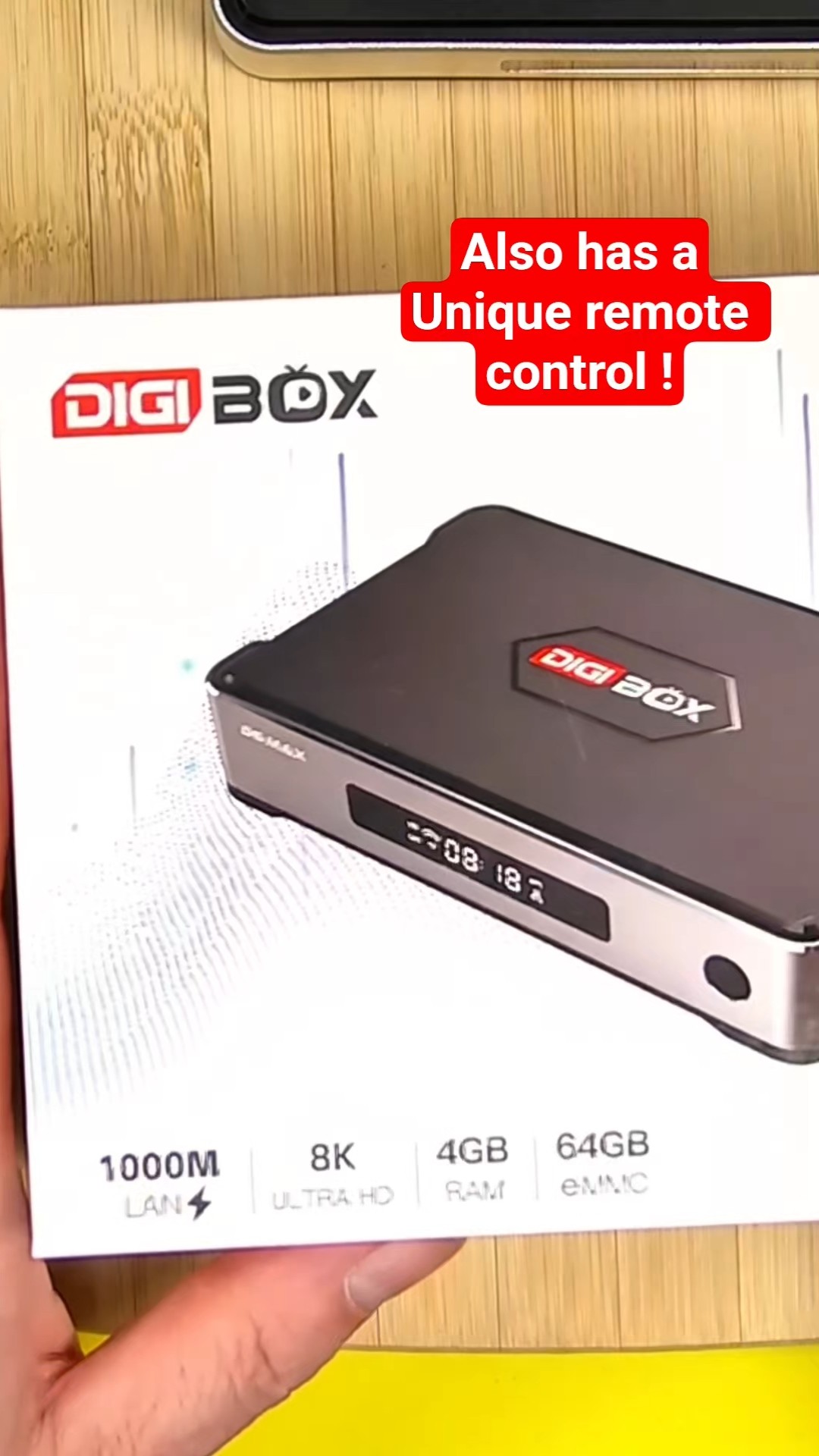 その他 DIGI BOX 8K ULTRA HD 4GB RAM 64GB DIGIBox Official Store - D6 MAX | New 8K Smart TV Box – DIGIBOX