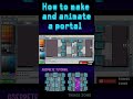 Aseprite Tutorial/How to make and animate a portal. Cómo hacer y animar un portal/Pixel Art