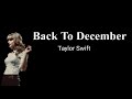 Back To December - Taylor Swift | lirik terjemah #lirik #terjemah #taylorswift #backtodecember