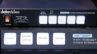Datavideo NVS-33 Video Streaming Encoder How-To Setup Tutorial