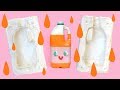 How to Make a Two Part Plaster Mold at Home! Ceramic Orange Juice Jug!